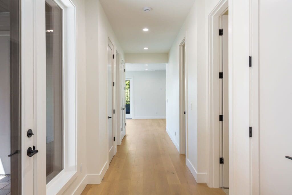 6733 46th Ave SW, Seattle WA_0030 Hallway in Seattle custom home build.