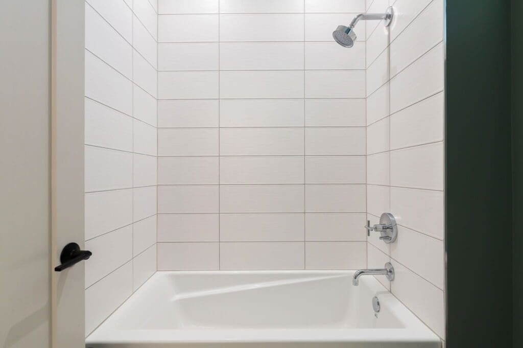 6733 46th Ave SW, Seattle WA_0043 Step in shower and tub combo in Seattle new build